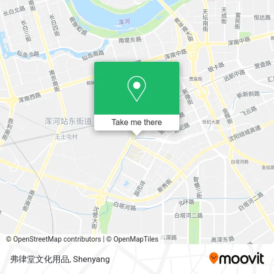 弗律堂文化用品 map