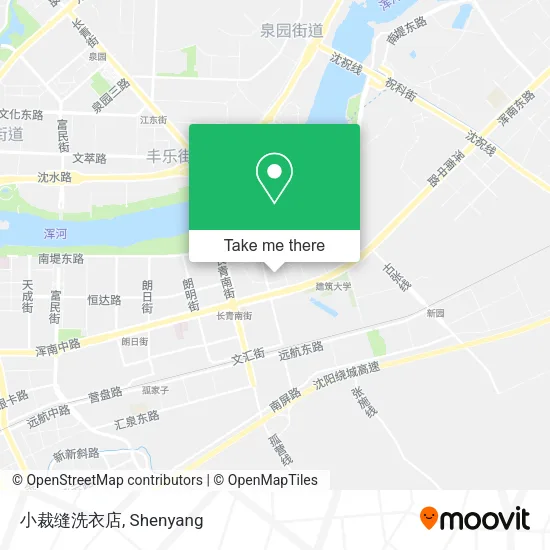 小裁缝洗衣店 map