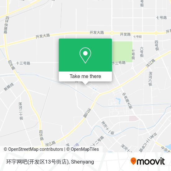 环宇网吧(开发区13号街店) map