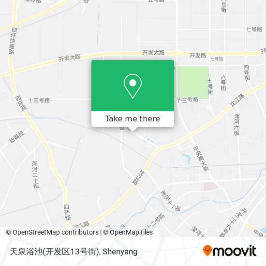 天泉浴池(开发区13号街) map