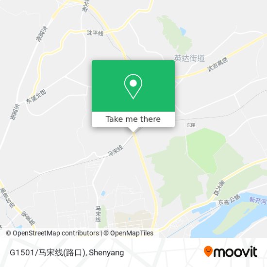 G1501/马宋线(路口) map
