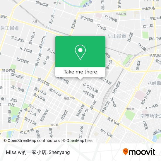 Miss w的一家小店 map