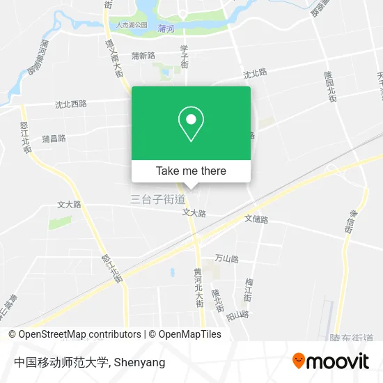 中国移动师范大学 map