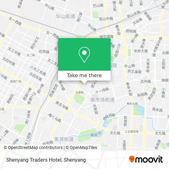 Shenyang Traders Hotel map