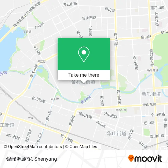 锦绿源旅馆 map