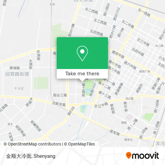 金顺大冷面 map