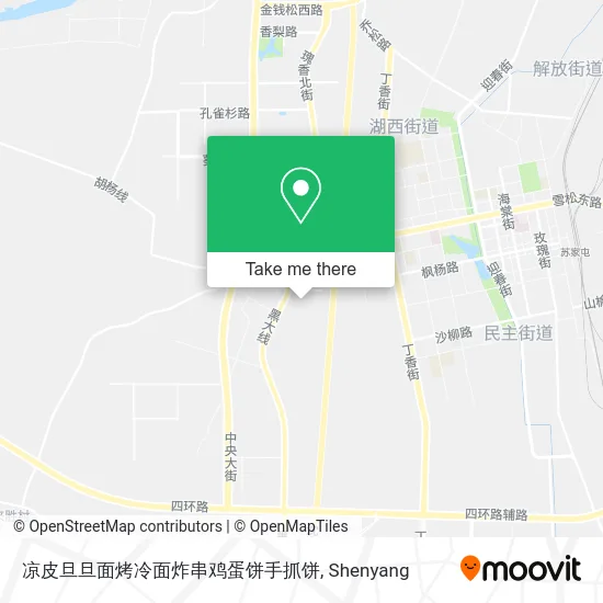 凉皮旦旦面烤冷面炸串鸡蛋饼手抓饼 map