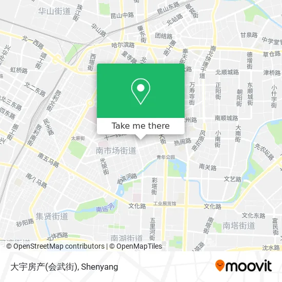 大宇房产(会武街) map