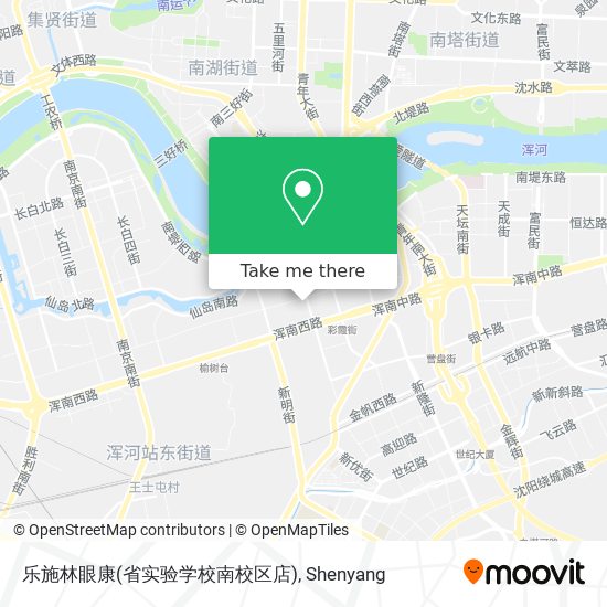 乐施林眼康(省实验学校南校区店) map