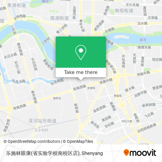 乐施林眼康(省实验学校南校区店) map