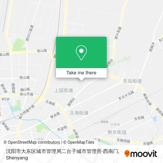 沈阳市大东区城市管理局二台子城市管理所-西南门 map