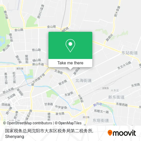 国家税务总局沈阳市大东区税务局第二税务所 map