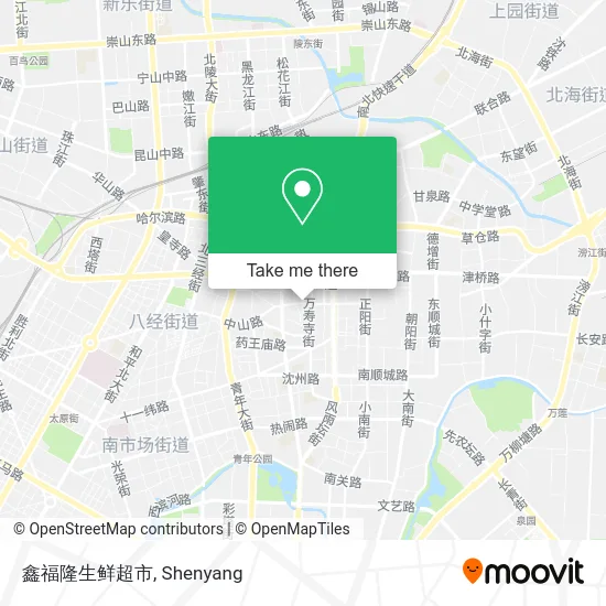 鑫福隆生鲜超市 map
