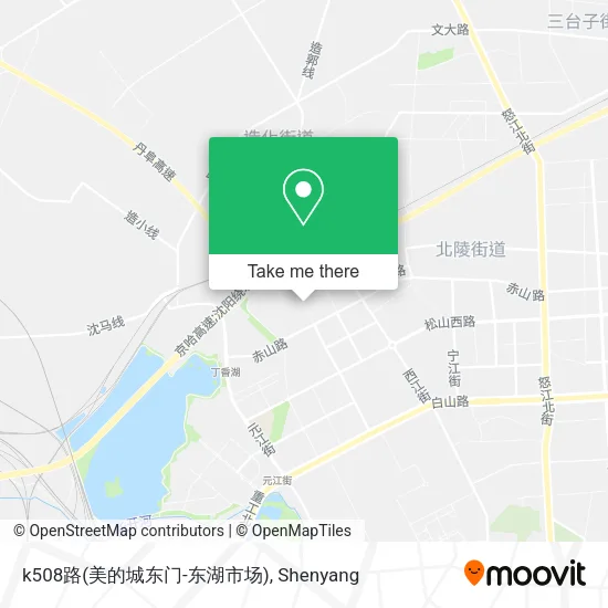 k508路(美的城东门-东湖市场) map