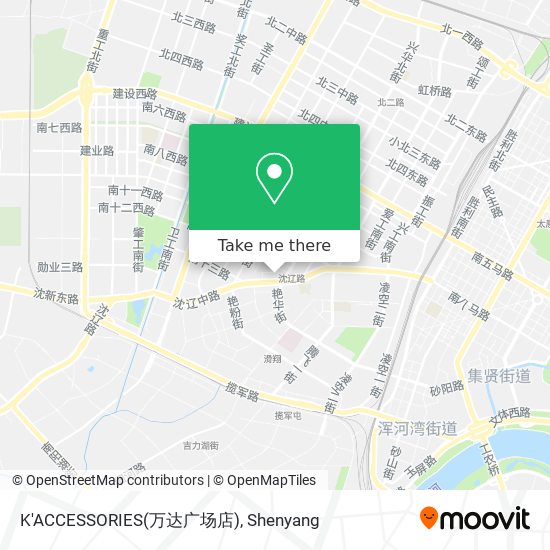 K'ACCESSORIES(万达广场店) map