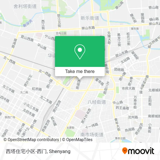 西塔住宅小区-西门 map