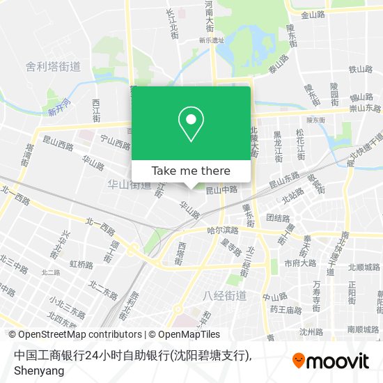 中国工商银行24小时自助银行(沈阳碧塘支行) map