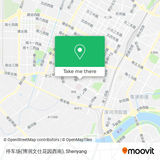 停车场(博润文仕花园西南) map