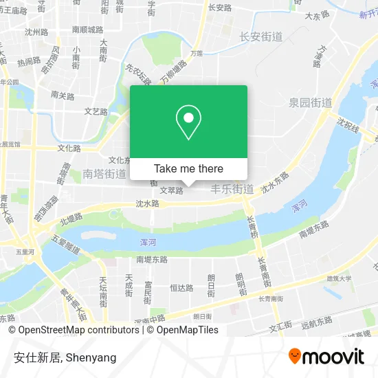 安仕新居 map