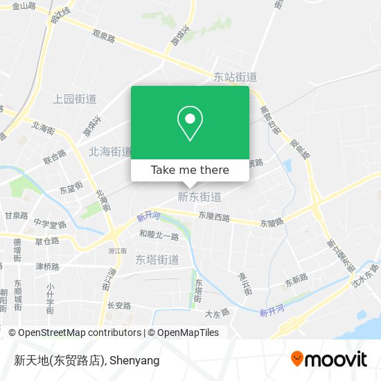 新天地(东贸路店) map