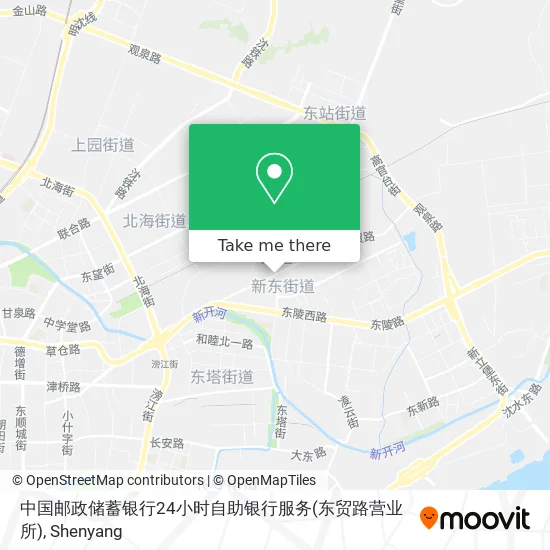 中国邮政储蓄银行24小时自助银行服务(东贸路营业所) map