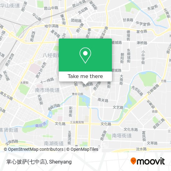 掌心披萨(七中店) map
