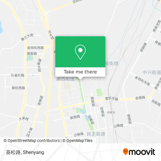 葵松路 map