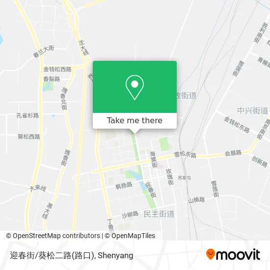 迎春街/葵松二路(路口) map