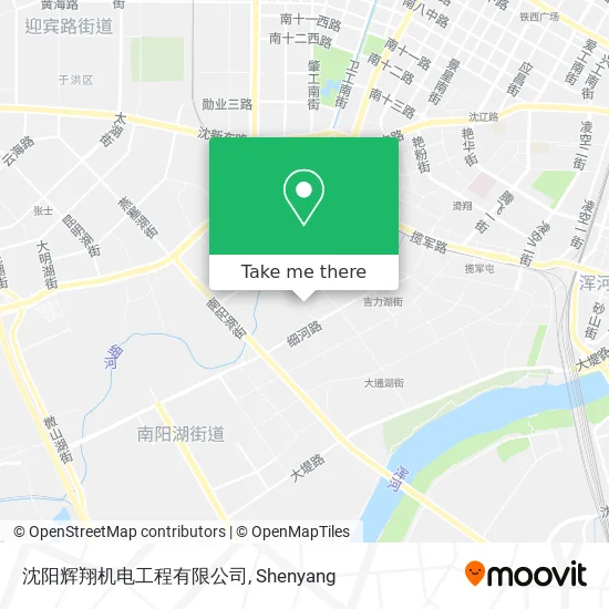 沈阳辉翔机电工程有限公司 map