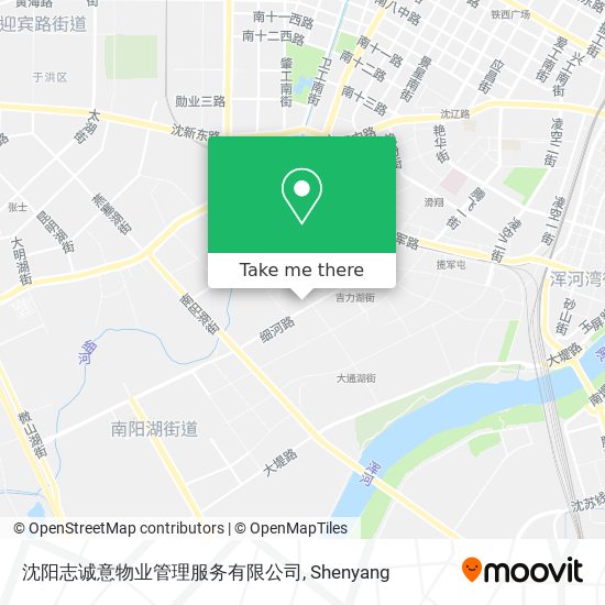 沈阳志诚意物业管理服务有限公司 map