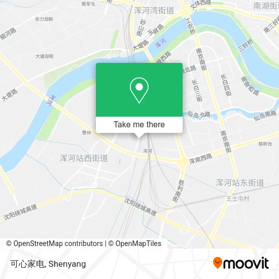 可心家电 map