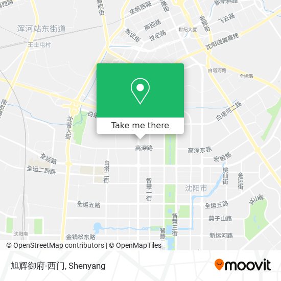 旭辉御府-西门 map