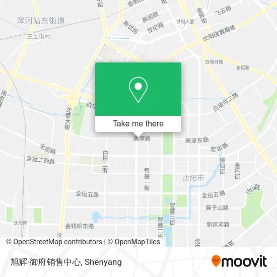 旭辉·御府销售中心 map
