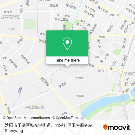 沈阳市于洪区城东湖街道吉力湖社区卫生服务站 map