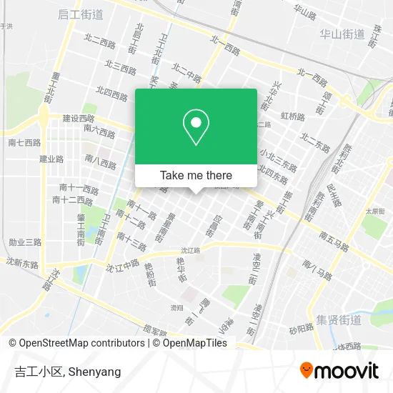 吉工小区 map