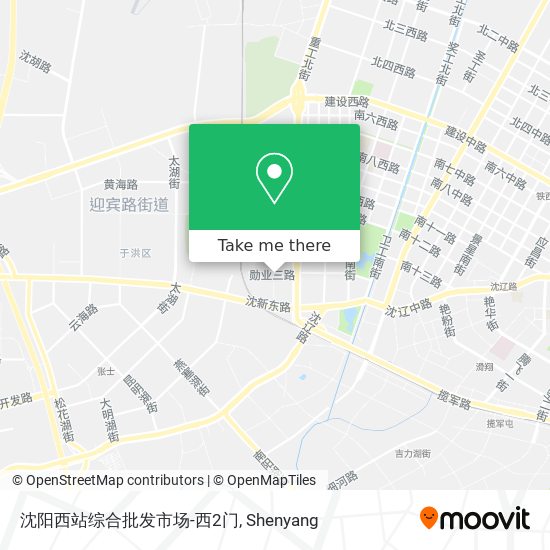 沈阳西站综合批发市场-西2门 map