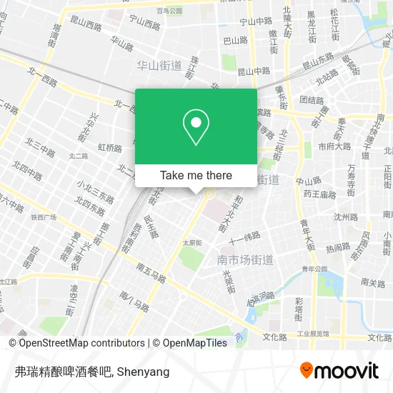 弗瑞精酿啤酒餐吧 map