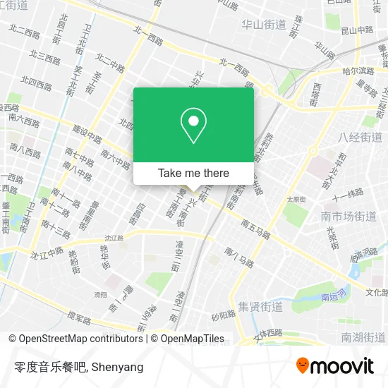 零度音乐餐吧 map