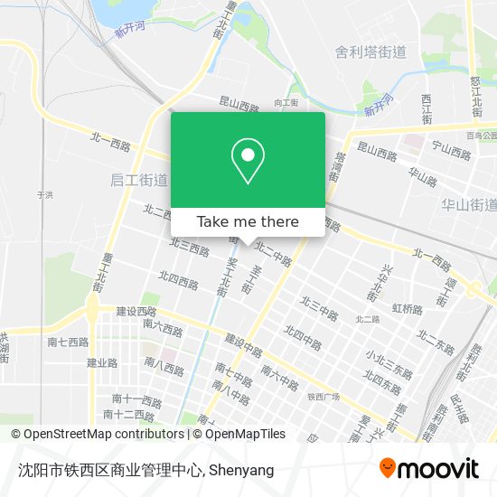 沈阳市铁西区商业管理中心 map
