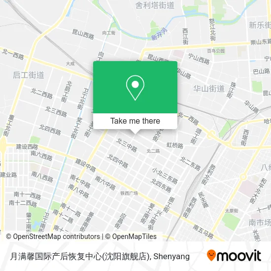 月满馨国际产后恢复中心(沈阳旗舰店) map