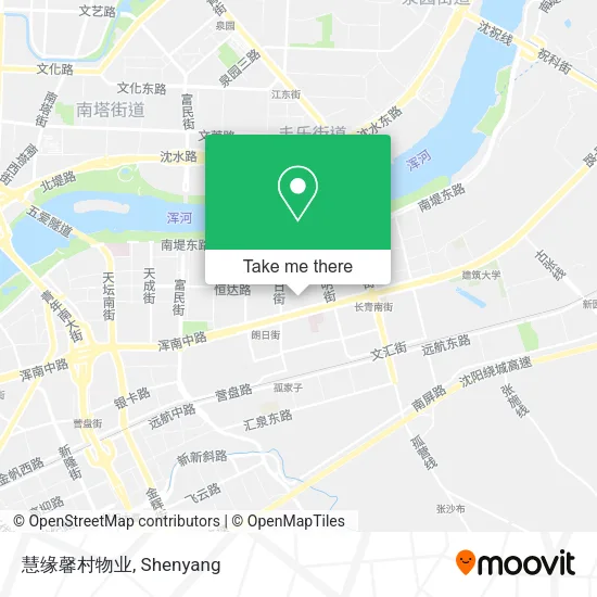 慧缘馨村物业 map