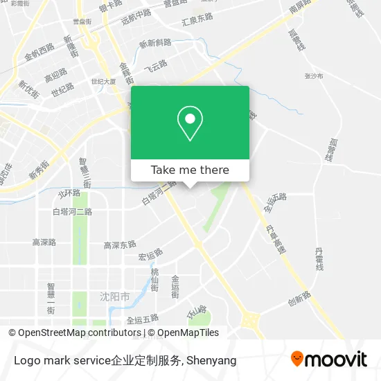 Logo mark service企业定制服务 map