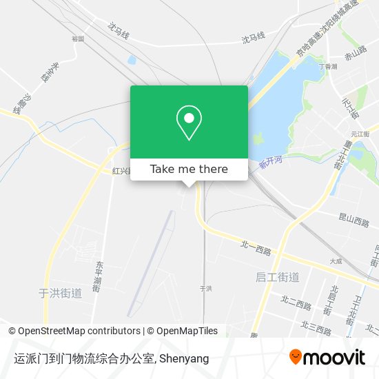 运派门到门物流综合办公室 map