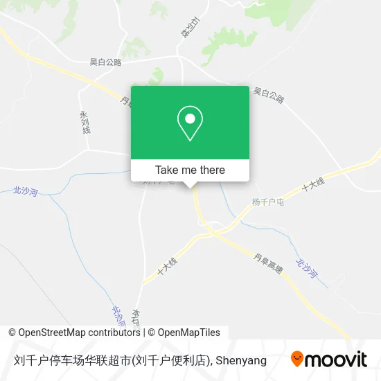 刘千户停车场华联超市(刘千户便利店) map