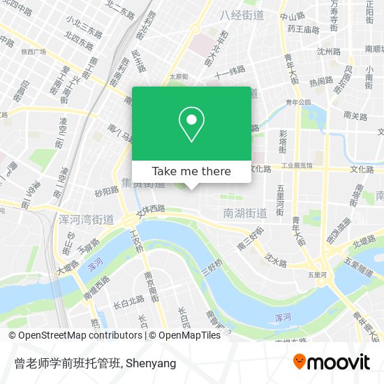 曾老师学前班托管班 map
