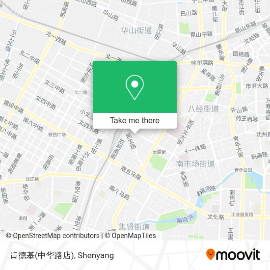 肯德基(中华路店) map