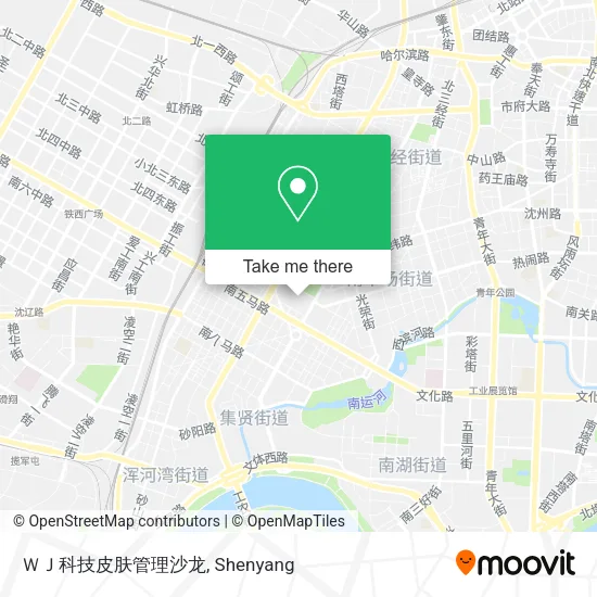 ＷＪ科技皮肤管理沙龙 map