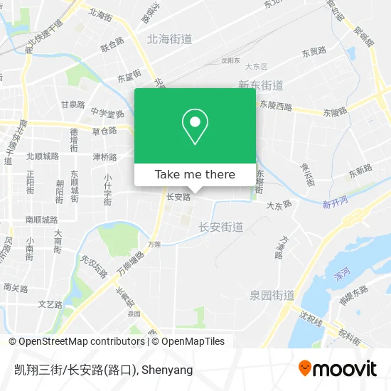 凯翔三街/长安路(路口) map