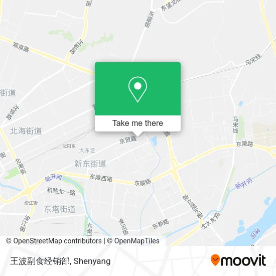 王波副食经销部 map