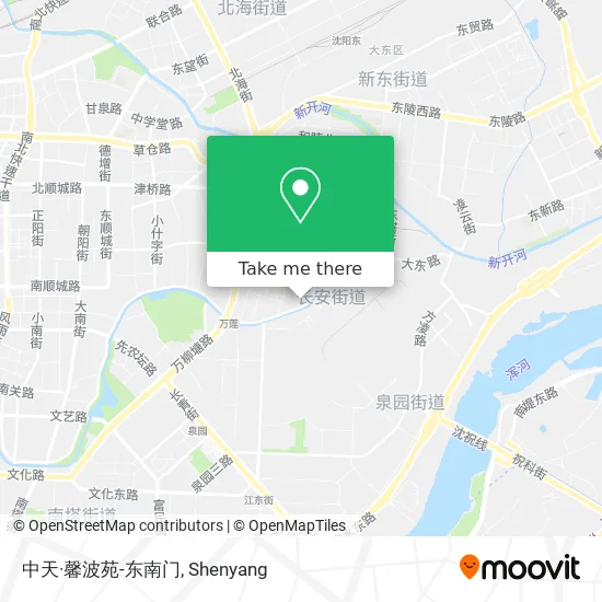 中天·馨波苑-东南门 map